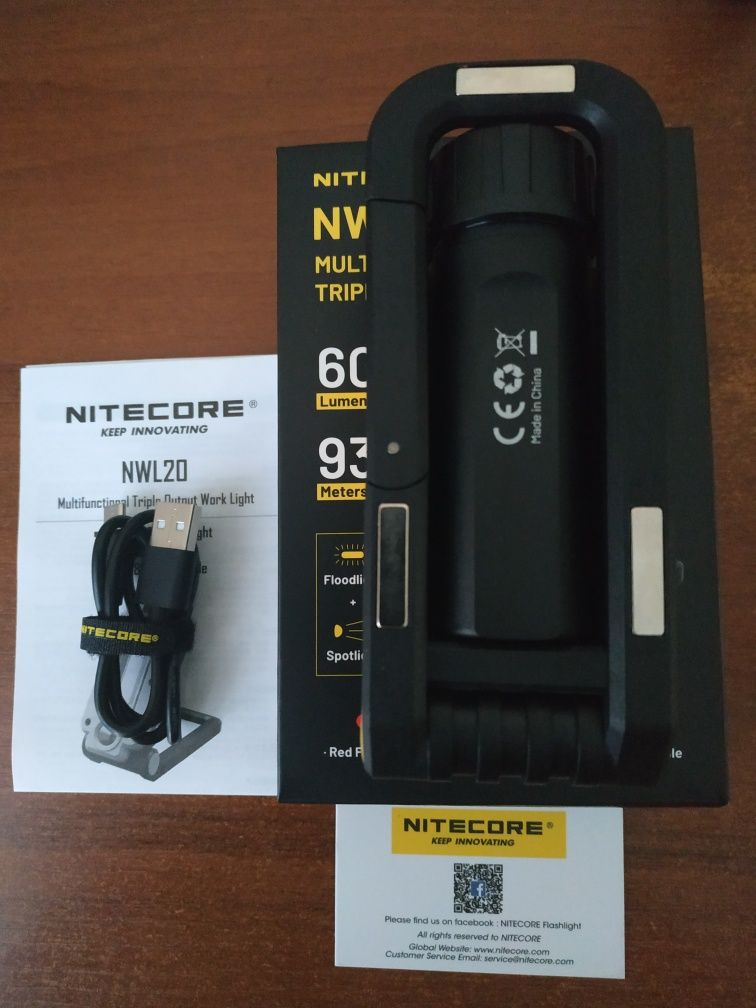 Nitecore NWL20. ORIGINAL.