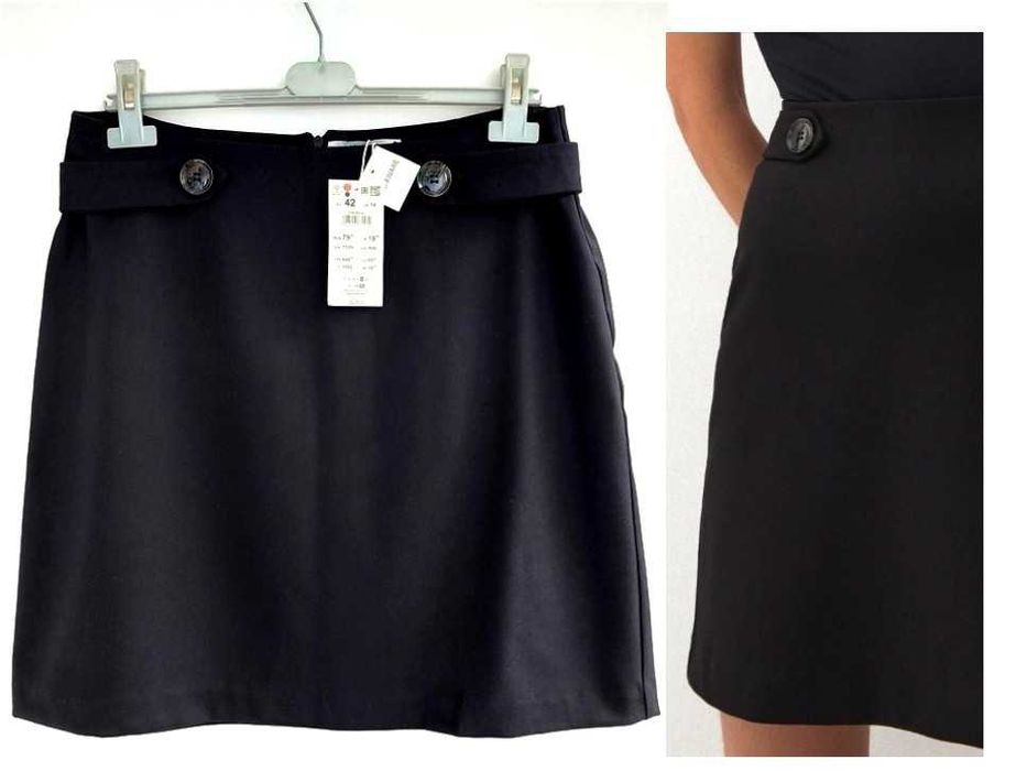 Spódnica XL 42 Reserved czarna Nowa z metką