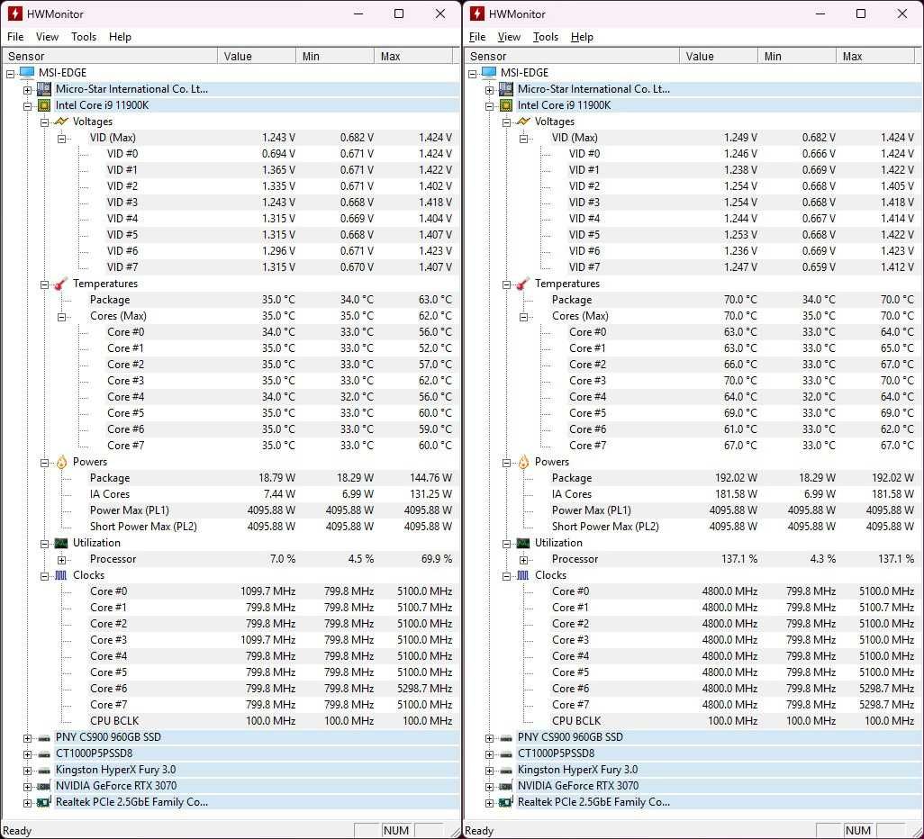 Procesor CPU Intel i9-11900K LGA1200 * stan idealny