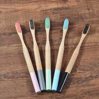 Escova de dentes em bambu (bamboo) Várias cores - Adulto e Kids
