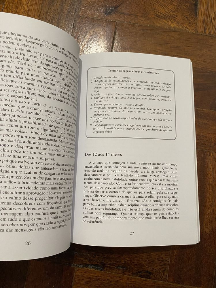 Livros “A criança e o sono” e “A criança e a disciplina”