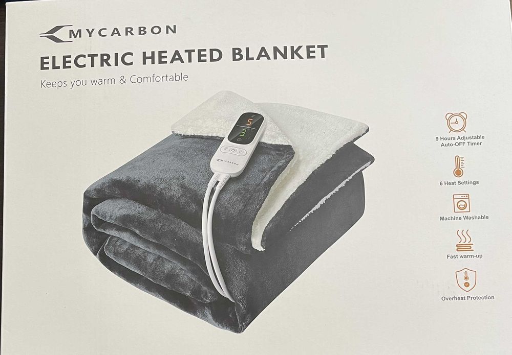 Duży koc elektryczny MYCARBON