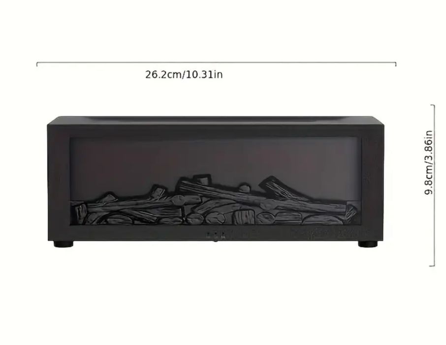 Камін зволожувач повітря (в подарок набір ефірних олій)