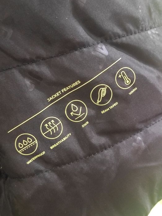 Kurtka zimowa narciarska dziewczęca 4f