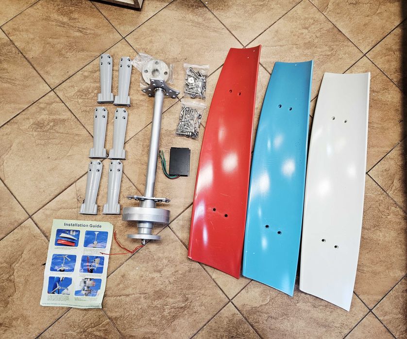 Nieużywana Turbina wiatrowa o mocy 400 W Generator