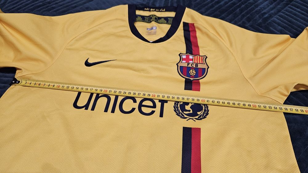 Koszulka piłkarska meczowa FC Barcelona Messi 10 r. M prezent