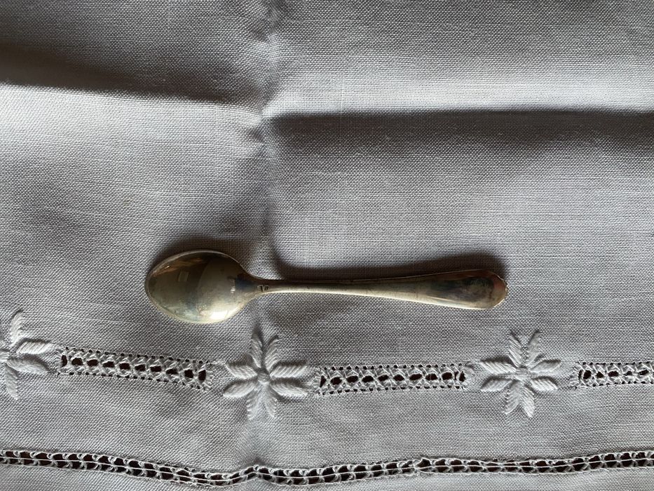 Conjunto de colheres de café em prata (13 peças)