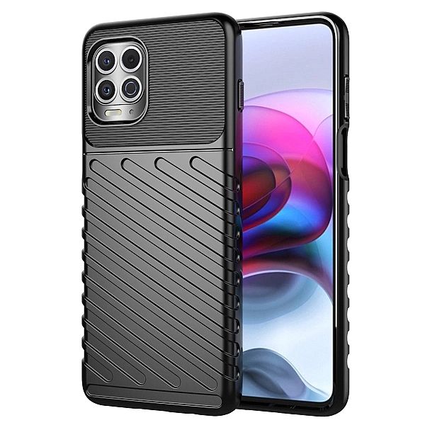 Thunder Case elastyczne pancerne etui pokrowiec Motorola Moto G100 / E
