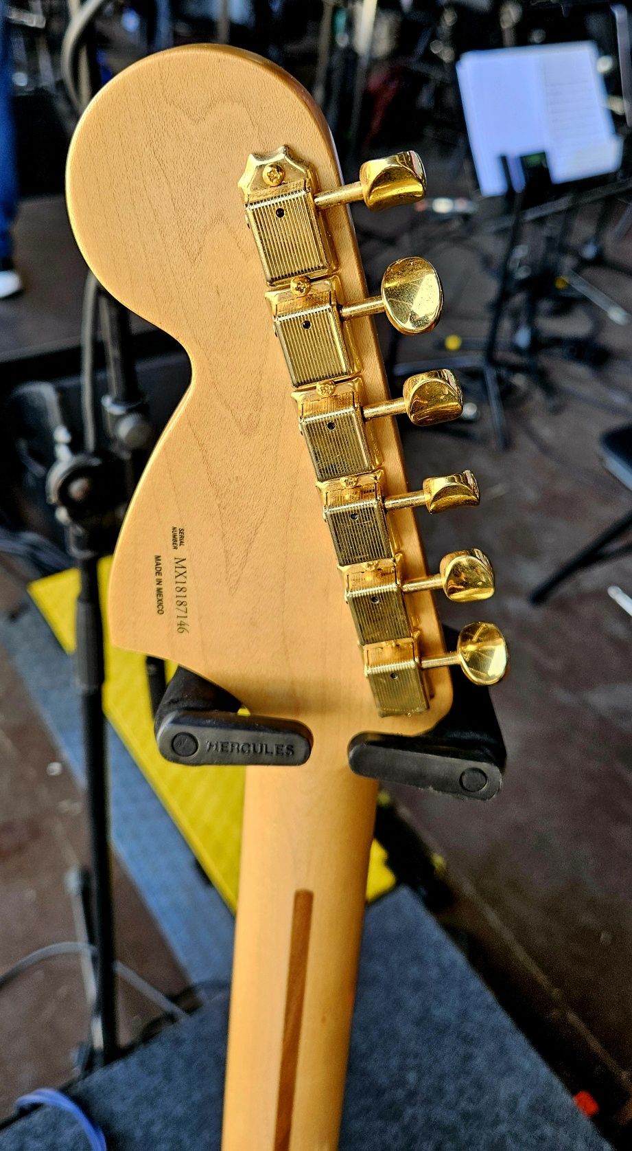 Fender FSR Mahogany Blacktop Stratocaster HHH 2019 - Olympic White