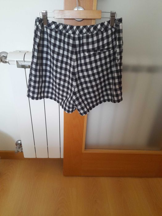 Calções padrão vichy