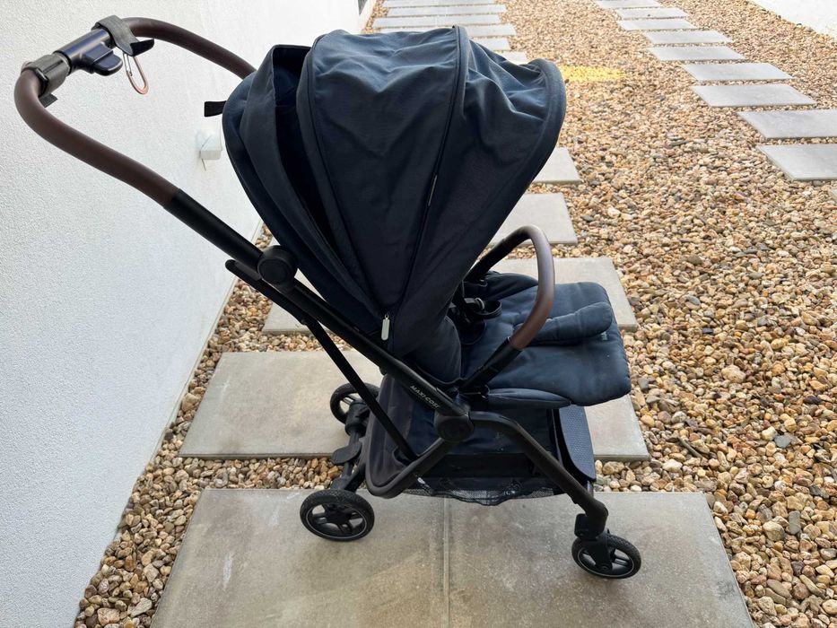 Maxi-Cosi Carrinho de Passeio Ultracompacto + Cadeira Auto Pebble 360