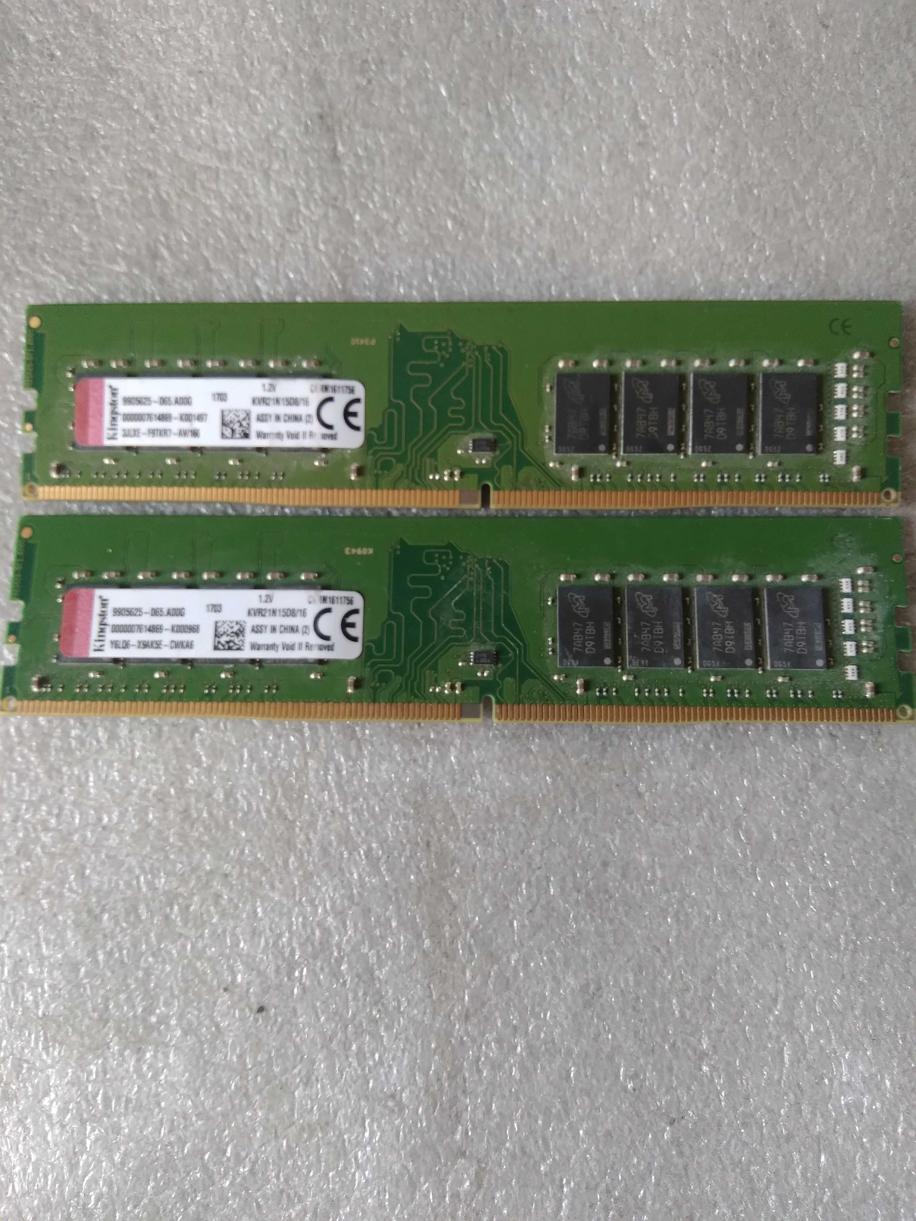 Оперативная память Kingston 16 GB DDR4 2133 MHz (KVR21N15D8/16)