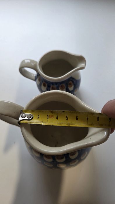 Dzbanek ceramiczny 2 sztuki stare PRL