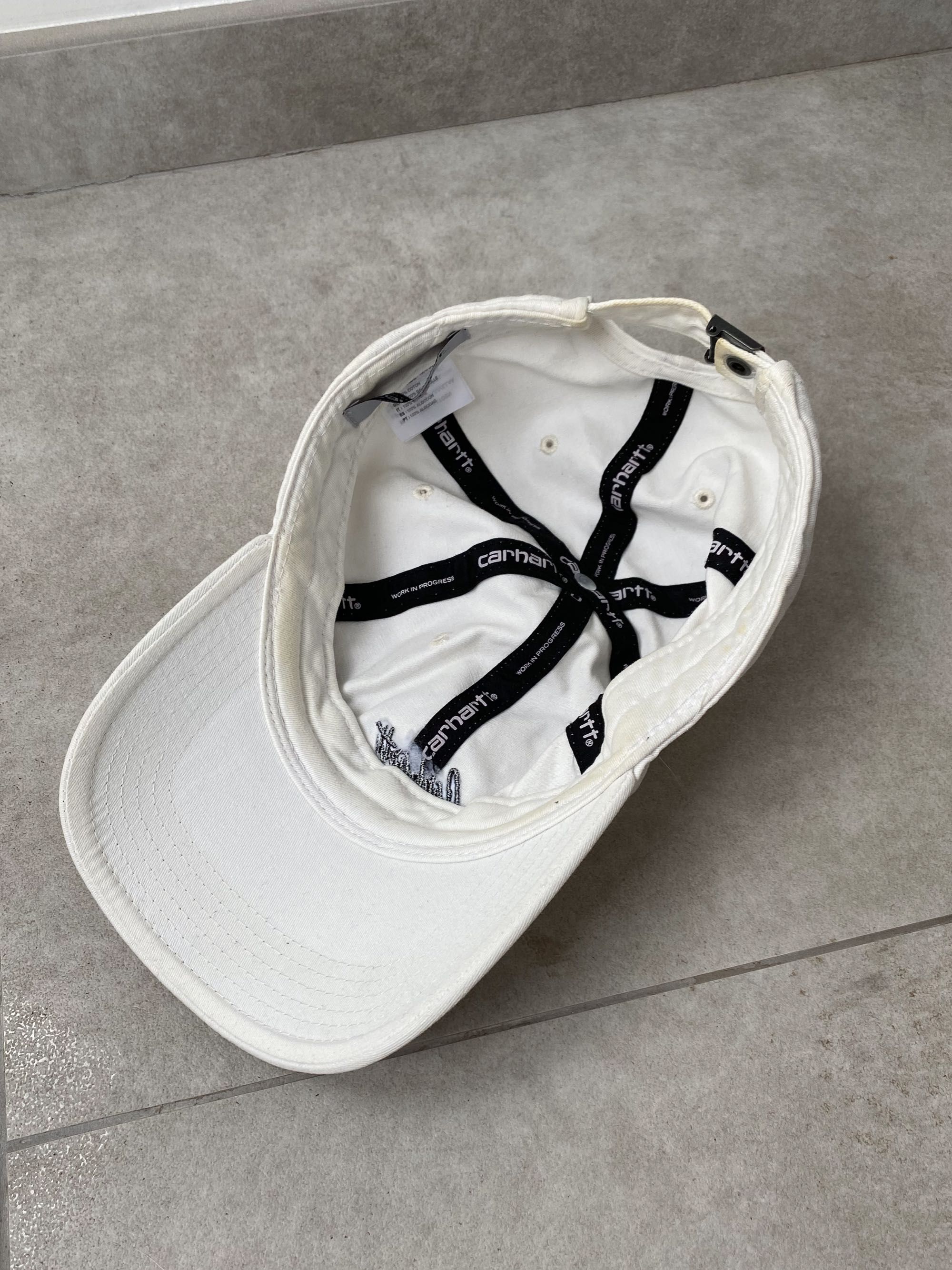 Carhartt Logo White Cap Кепка Оригінал