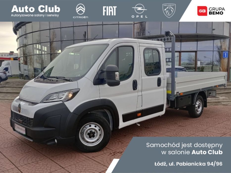Citroën JUMPER  Podwójna Kabina skrzynia otwarta 3100x2200x400 2,2D 180KM