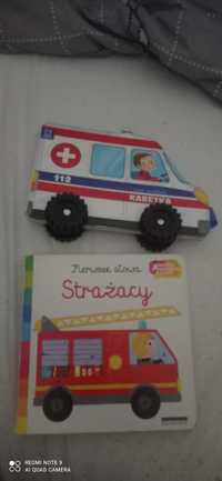 Książki dla chłopca książeczki karetka strażacy