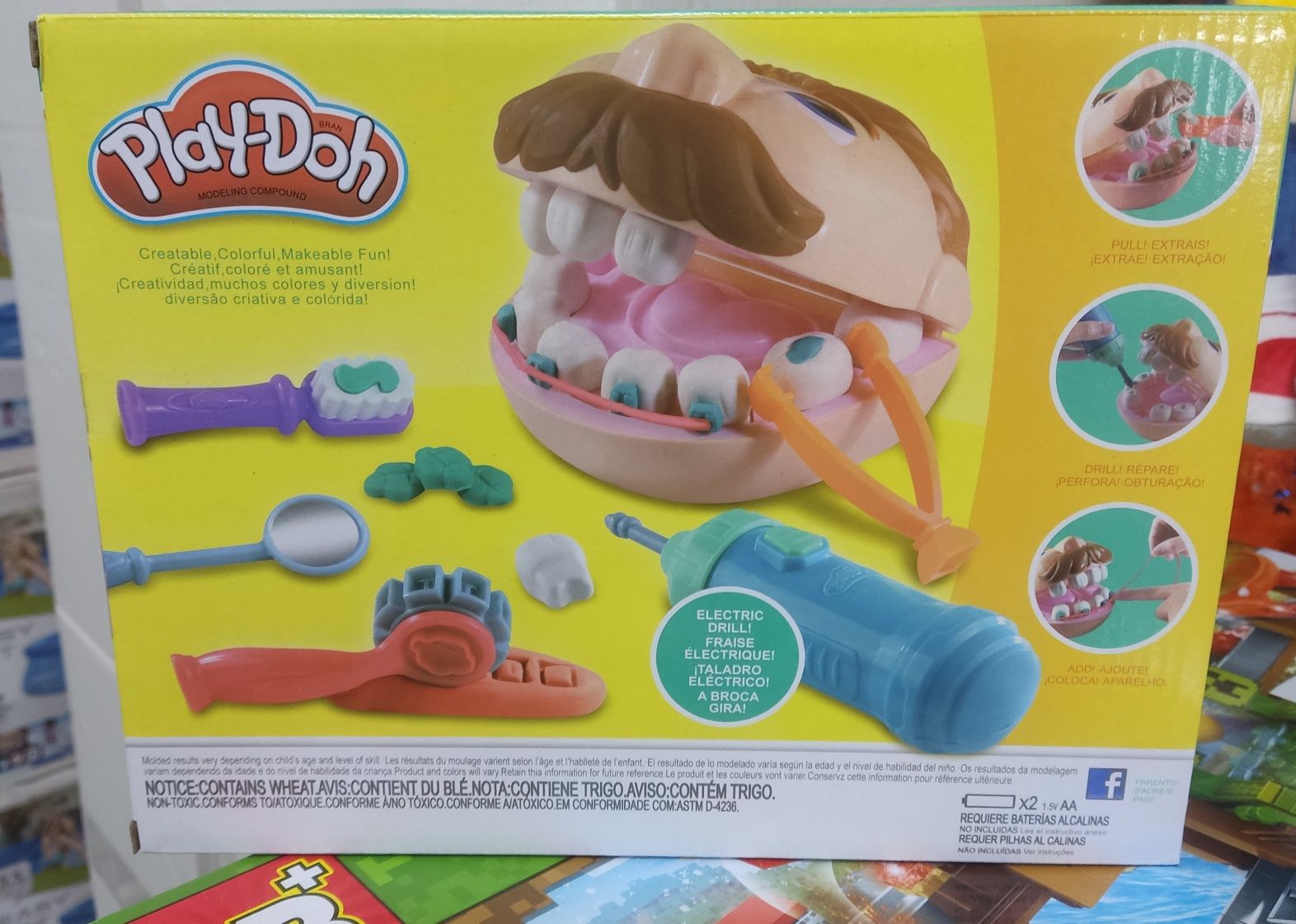 Игровой Набор Play Doh плей до Мистер Зубастик пластилин