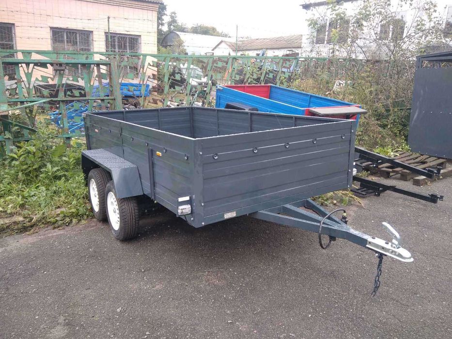 Прицеп двохосний Стар АМС - 770. повний комплект.