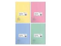 Zeszyt B5/60K kratka Eco PP Pastel Colors (5szt) HERLITZ folia,184x266