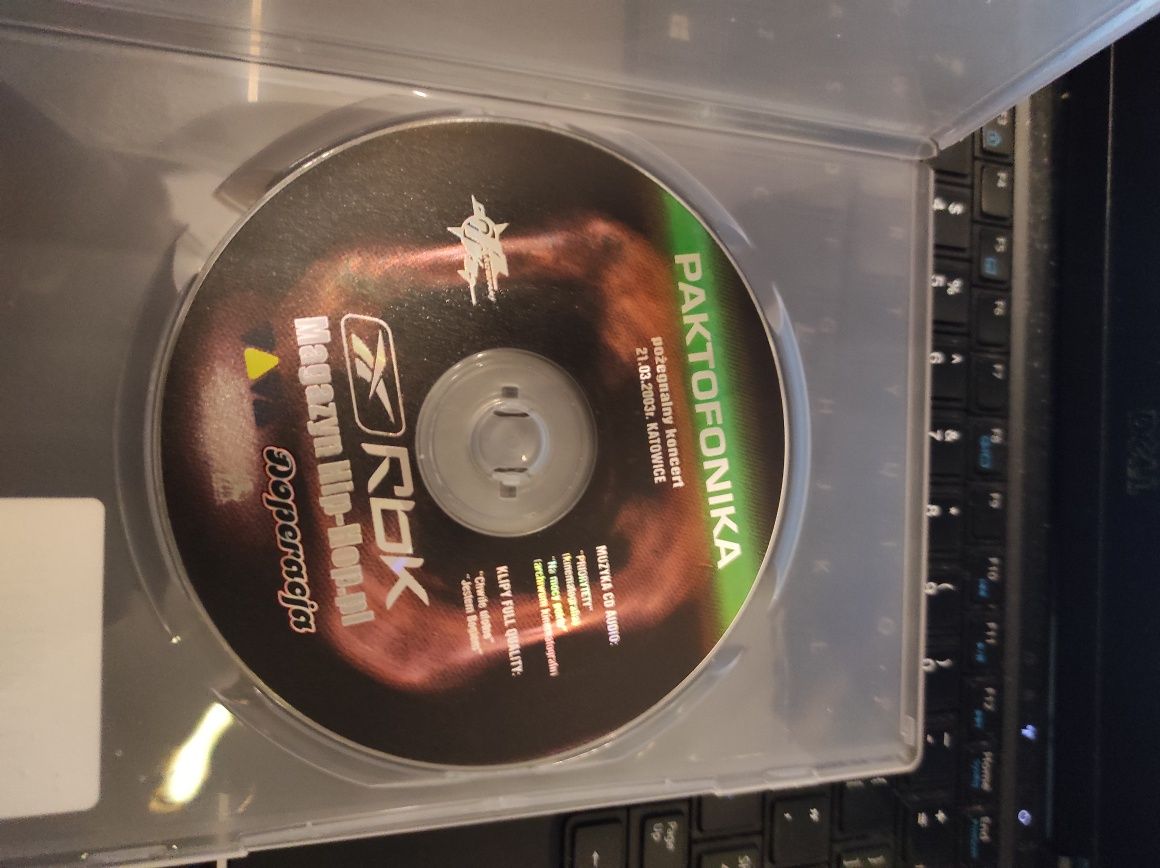 Paktofonika - Maxi CD z Pożegnalny Koncert unikat pamiątka z koncertu