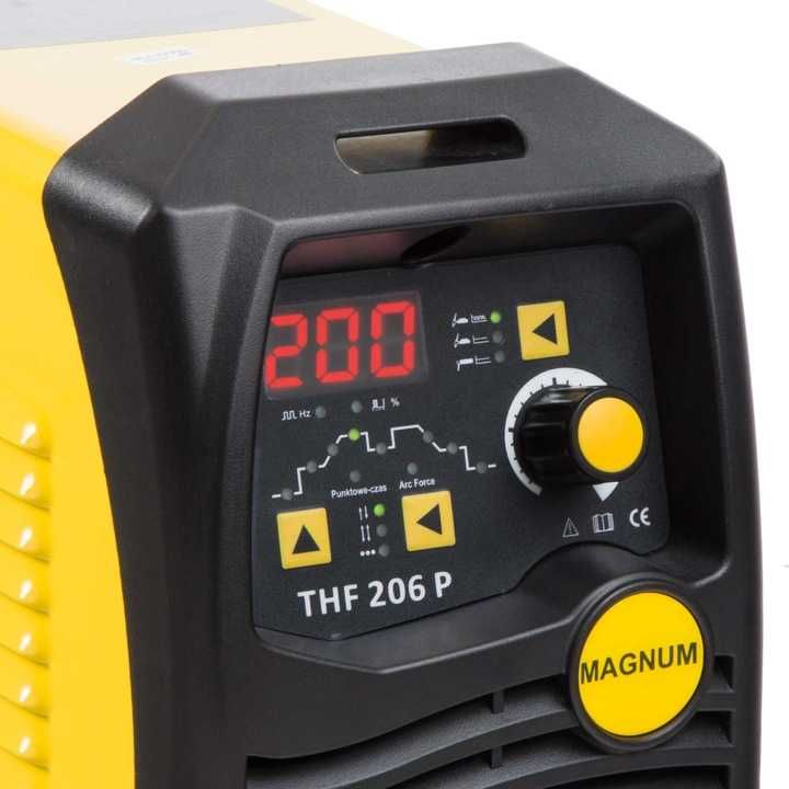 Spawarka inwertorowa TIG DC Magnum THF 206P TIG Puls 230V 200A IGBT