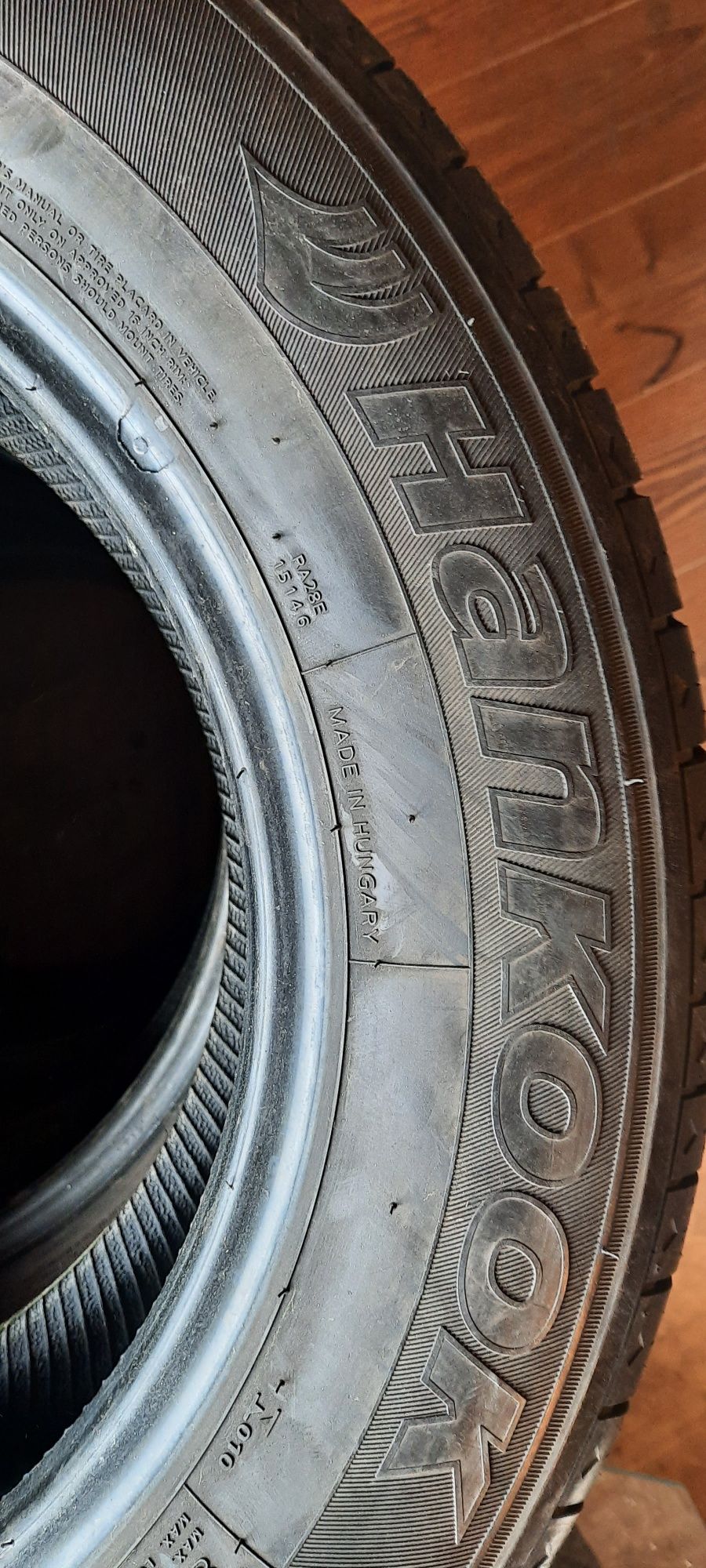 Opona pojedyncza letnia HANKOOK 205/65R16C