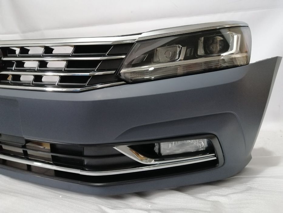 Passat b7 b8 b9 usa бампер в сборе, решітки радіатора,решетки в бампер