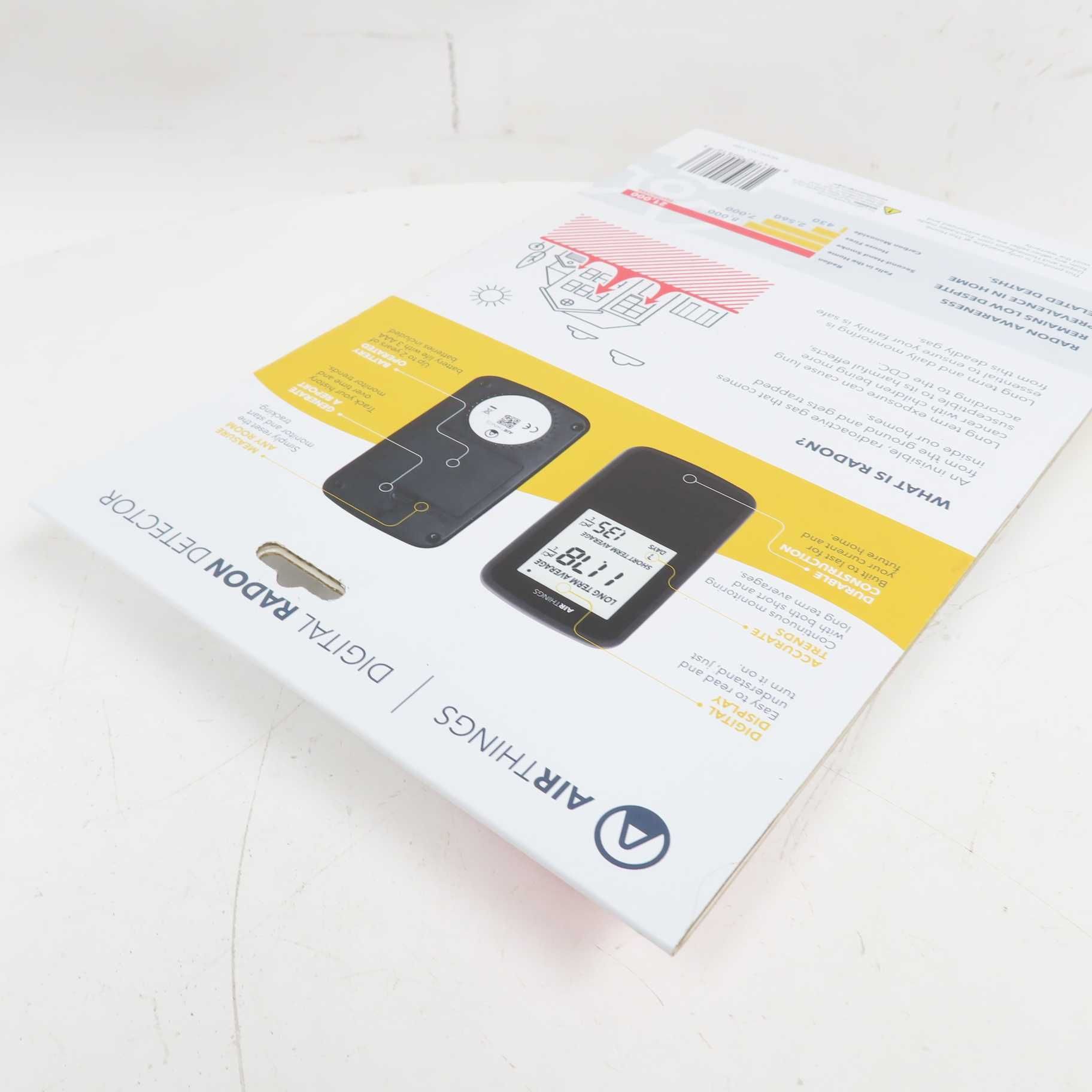 Умный детектор радона для вашего дома Airthings Corentium Home