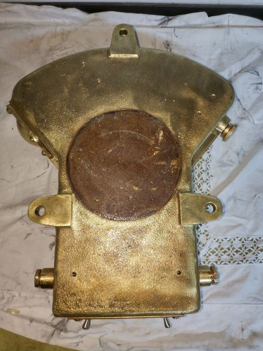 Indicador Leme Navio Bacalhoeiro Bronze