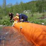 Zapora przeciwpowodziowa Exflooder+ 10 m, ø 90 cm