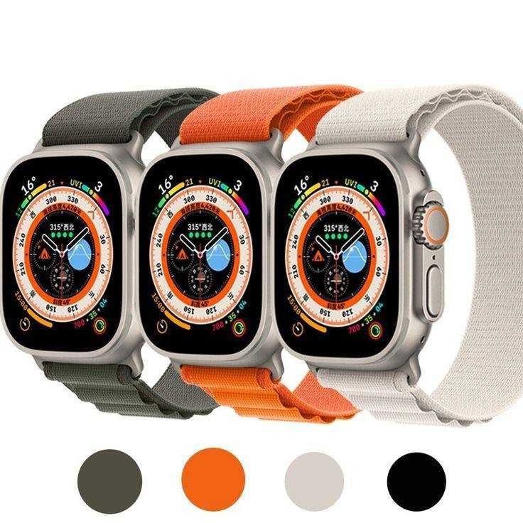 Ремешок Alpine на Apple Watch нейлоновый ремінець на все серии