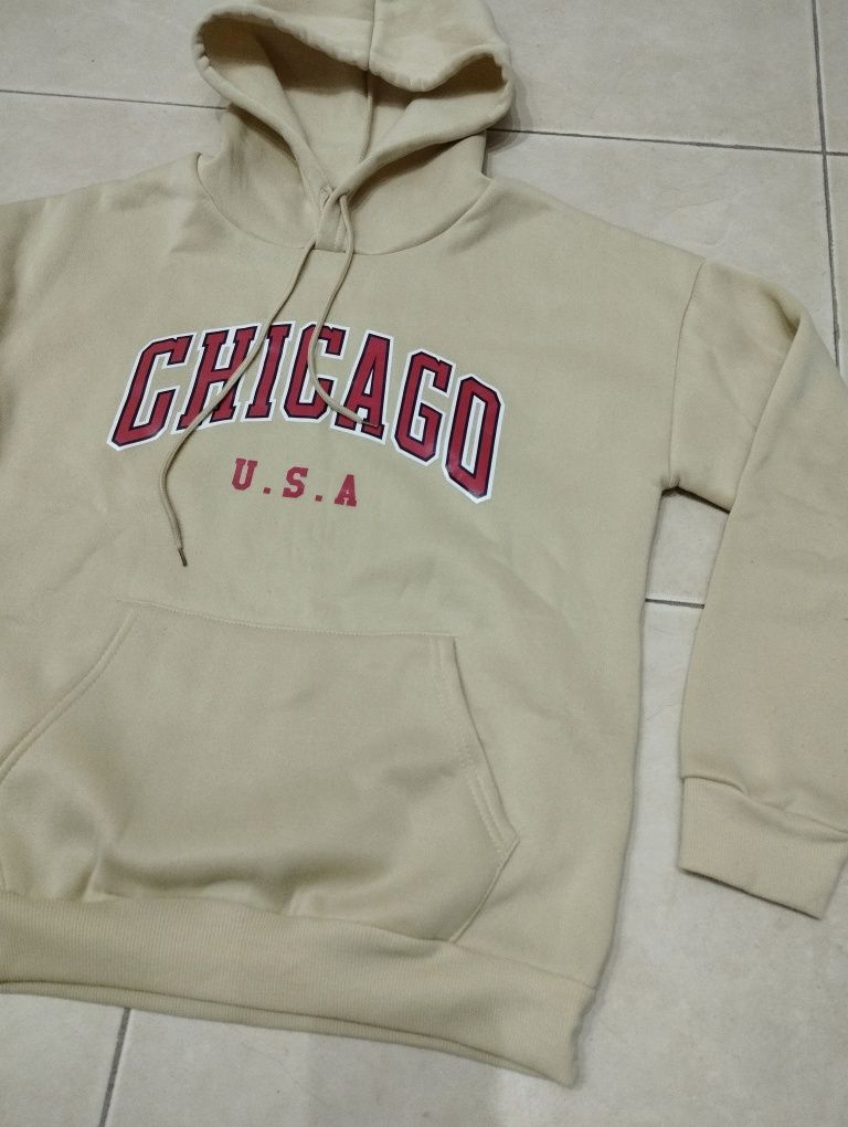 Camisola Sweat Beje Nova - S