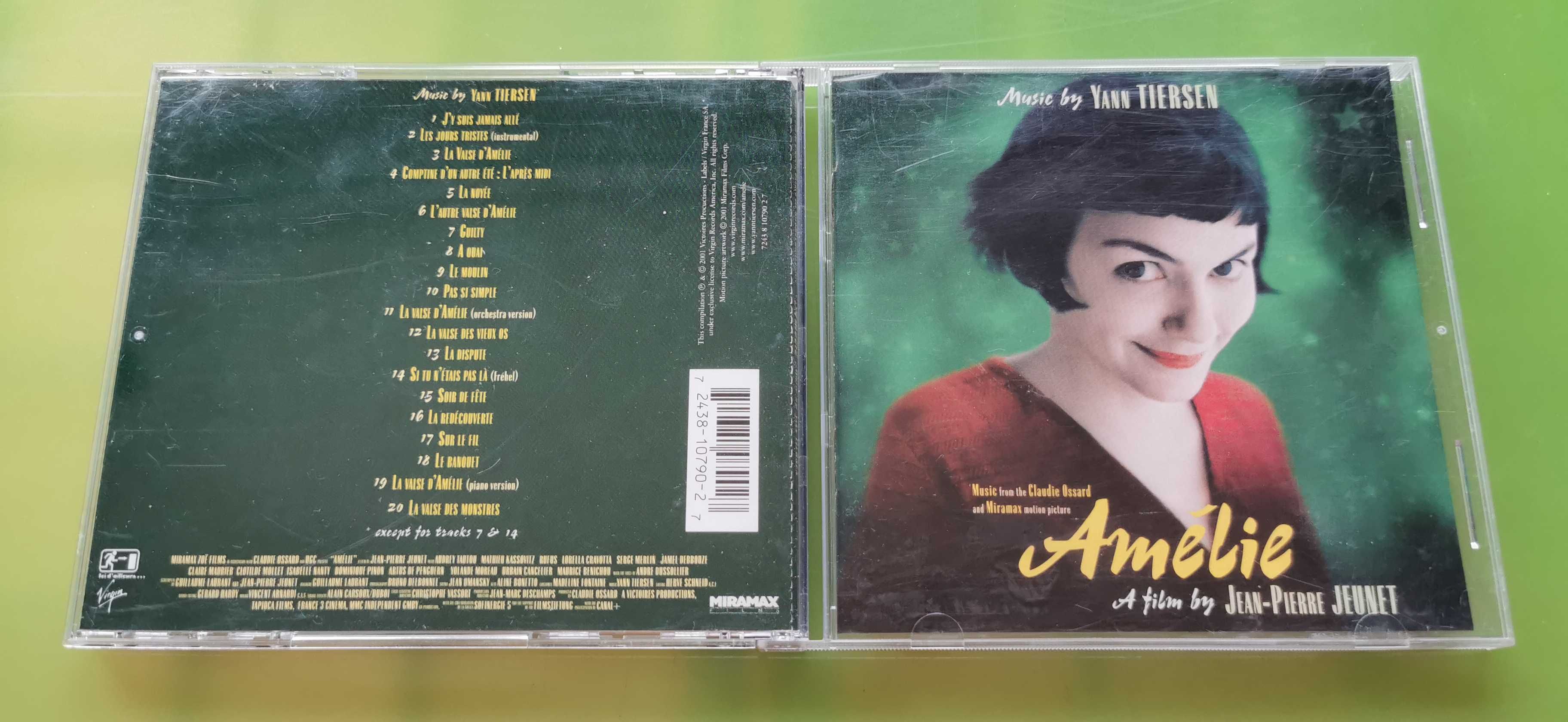 CD Yann Tiersen - Amélie Amelia muzyka z filmu