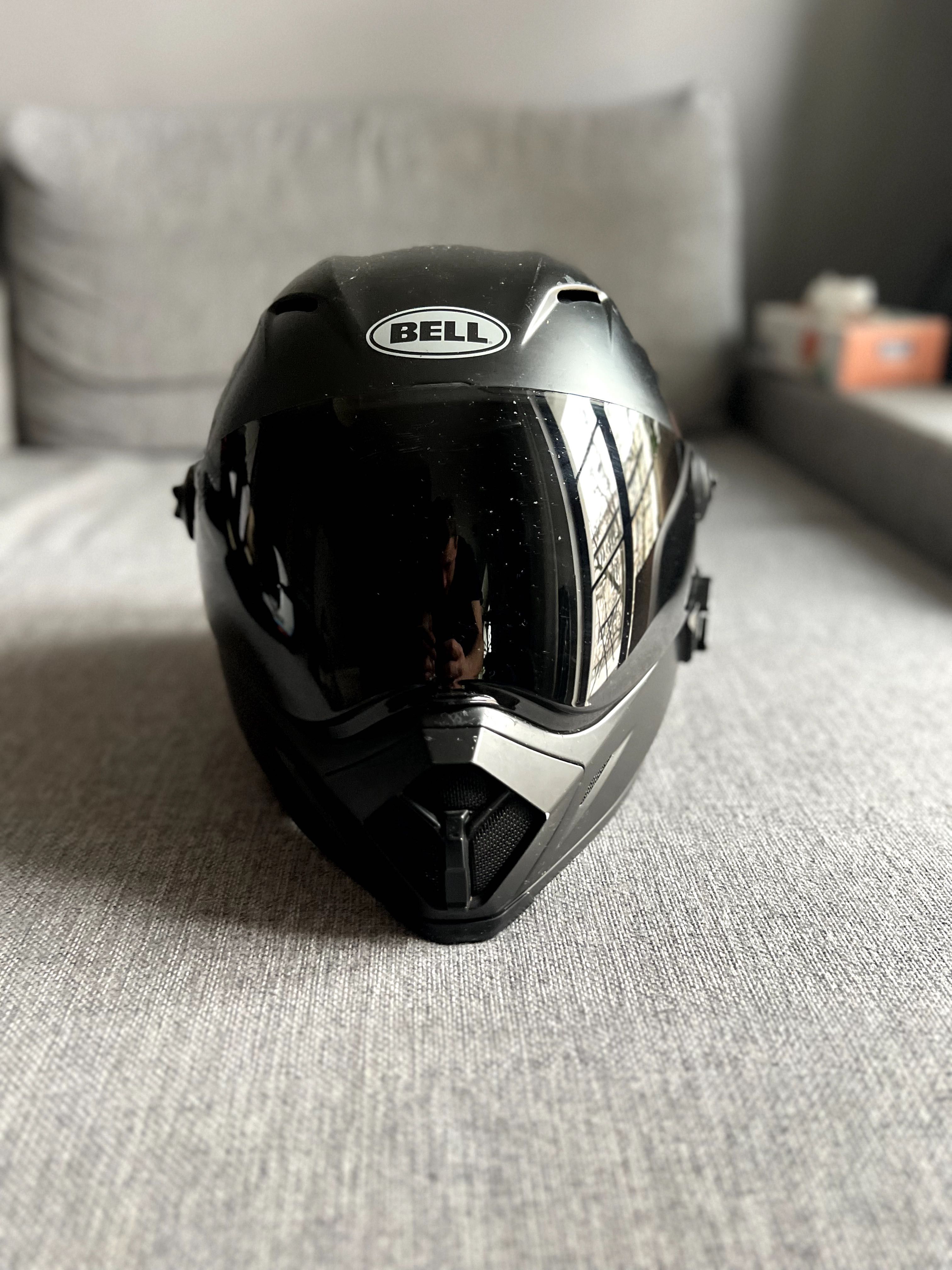 Kask motocyklowy czarny Bell MX-9 rozmiar M