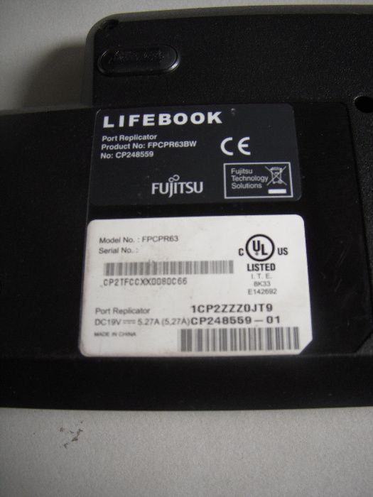 Oryginalna stacja dokująca Fujitsu Lifebook Replikator portów