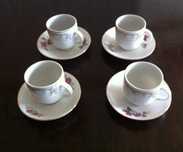 conjunto de chavenas de cafe novas