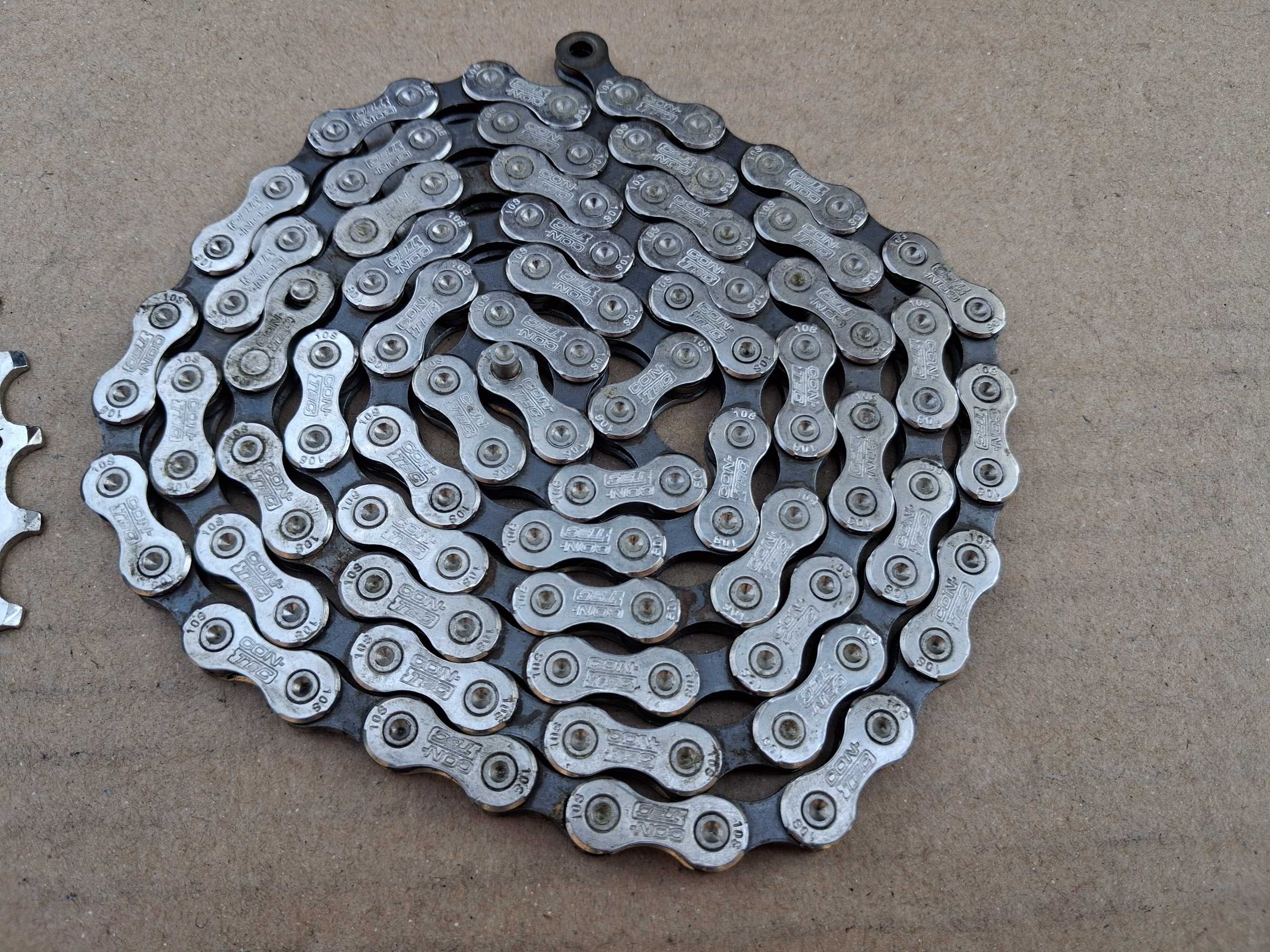 Kaseta Shimano HG400 9s plus Łańcuch ConTec 10s
