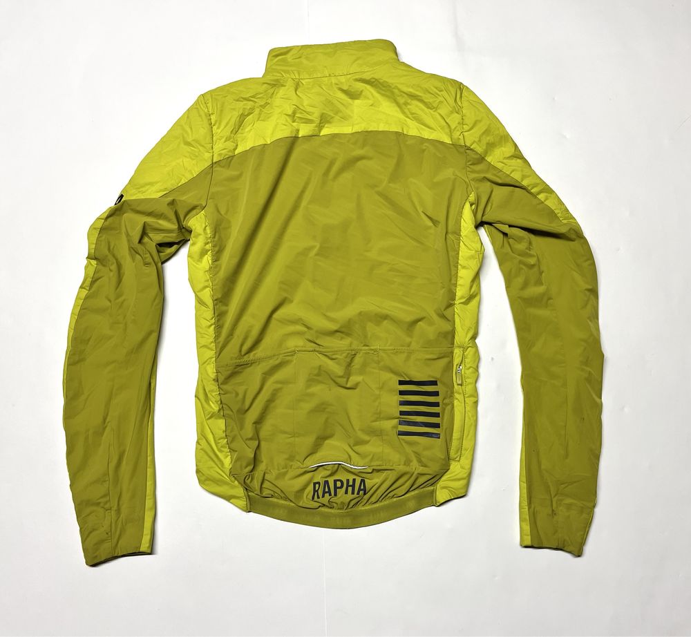 Kurtka rowerowa Rapha Pro team insulated jacket neon Męska r. S