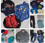 Mega paka ubrań chłopięcych/128-130/bluzy/spodnie/adidas/KappAhl/Pepco