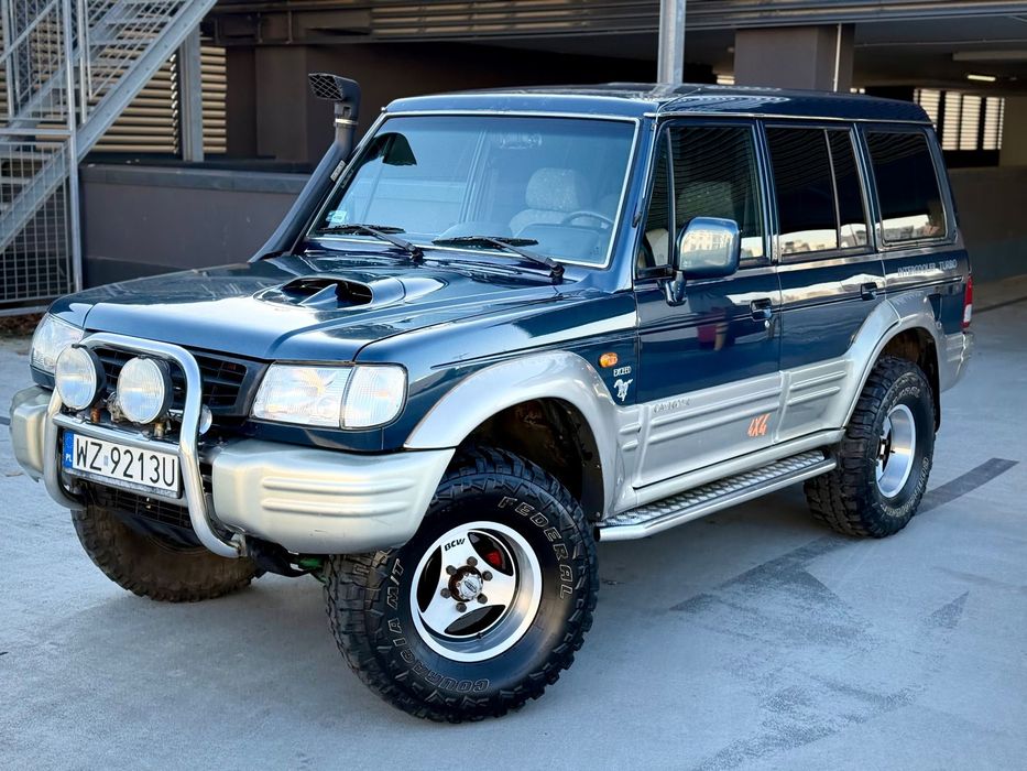 Hyundai Galloper 2.5TD 4x4 reduktor lift 7 miejsc