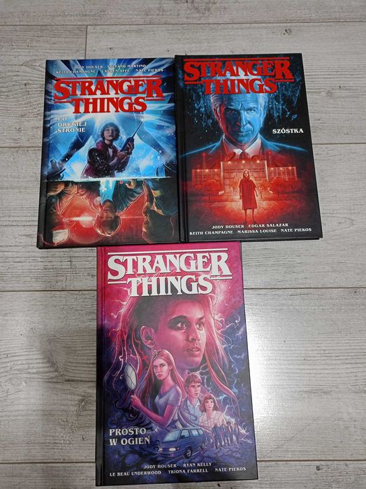 3 komiksy Stranger things
