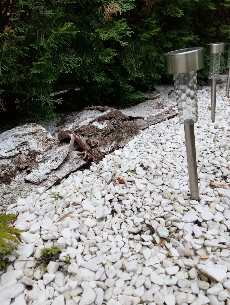 Grys granitowy dalmatyńczyk żwir płukany okrągły ogrody drenaż piasek