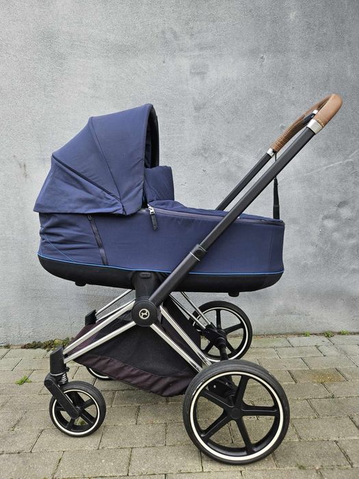 Cybex Priam navy blue wózek głèboki i spacerowy
