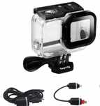 Obudowa wodoodporna,  Suptig GoPro Hero 5 6 7 Black + kabel ładowania
