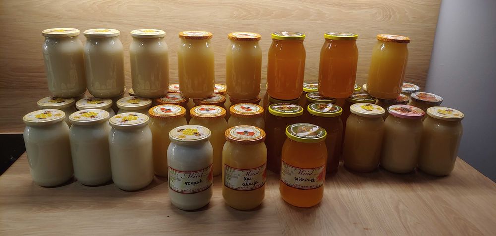 Sprzedam MIODY naturalne. Rzepakowy,  lipa+akacja