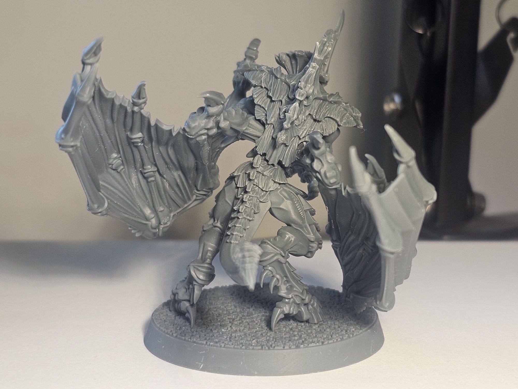 Winged Tyranid Prime, druk 3D (Leviathan Box)