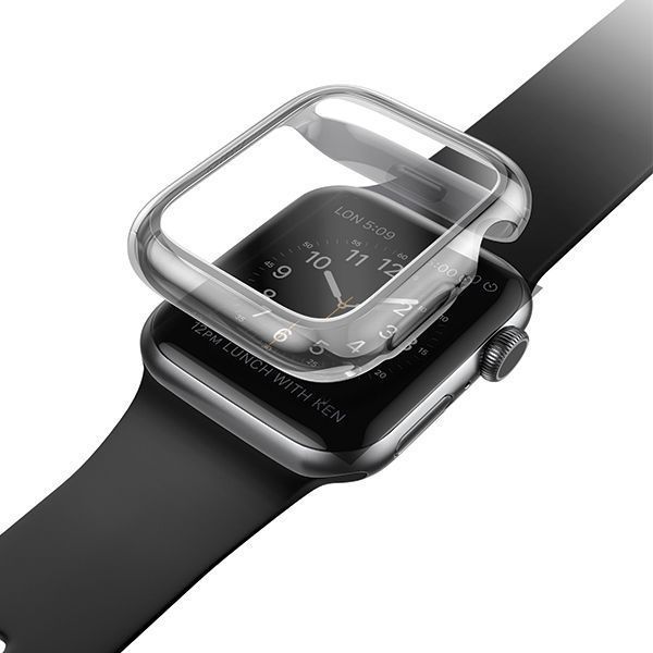 Etui Ochronne UNIQ GARDE do Apple Watch 44mm - Szary/Smoked Grey