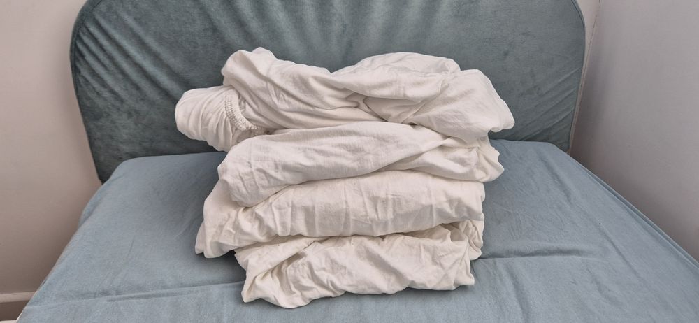 Prześcieradło dziecięce z gumką 89x165 4szt IKEA