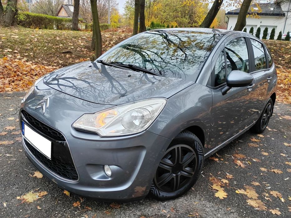 Citroën C3 1.4 Benzyna 2011r Klimatyzacja Bezwypadkowy Ważny PT i OC