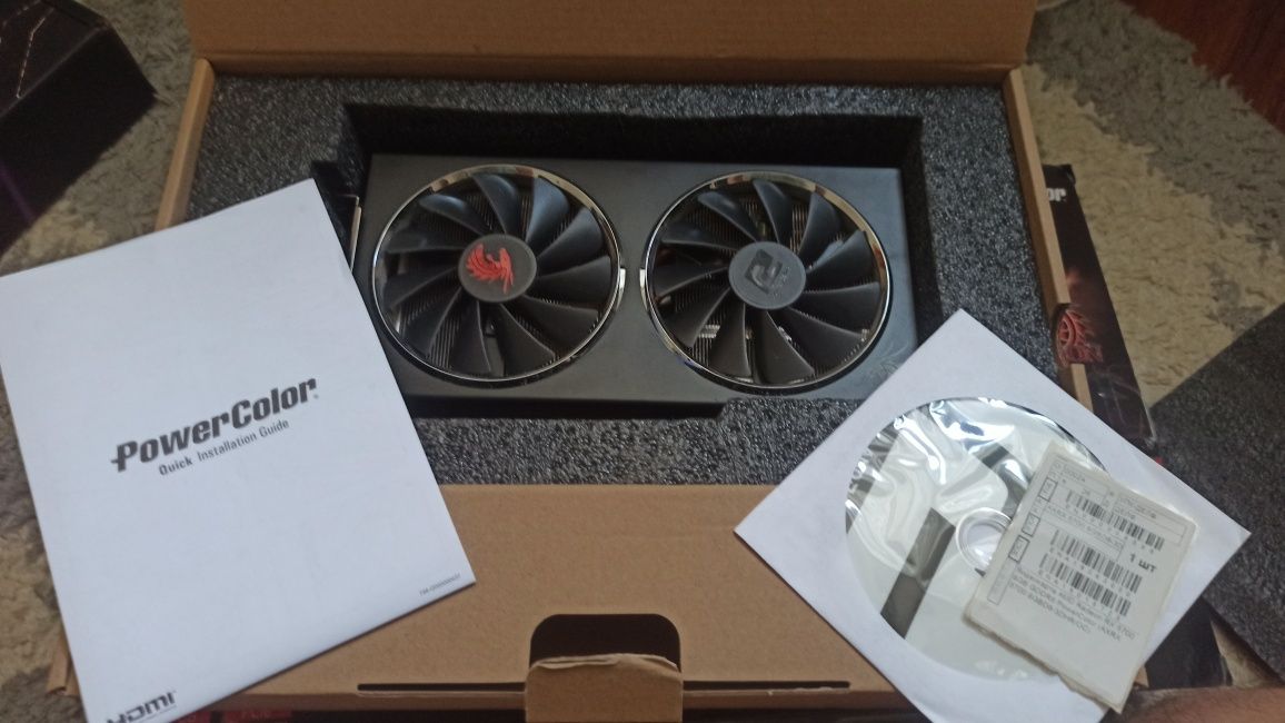 Відеокарта AMD Radeon RX 5700 8GB GDDR6 Red Dragon PowerColor